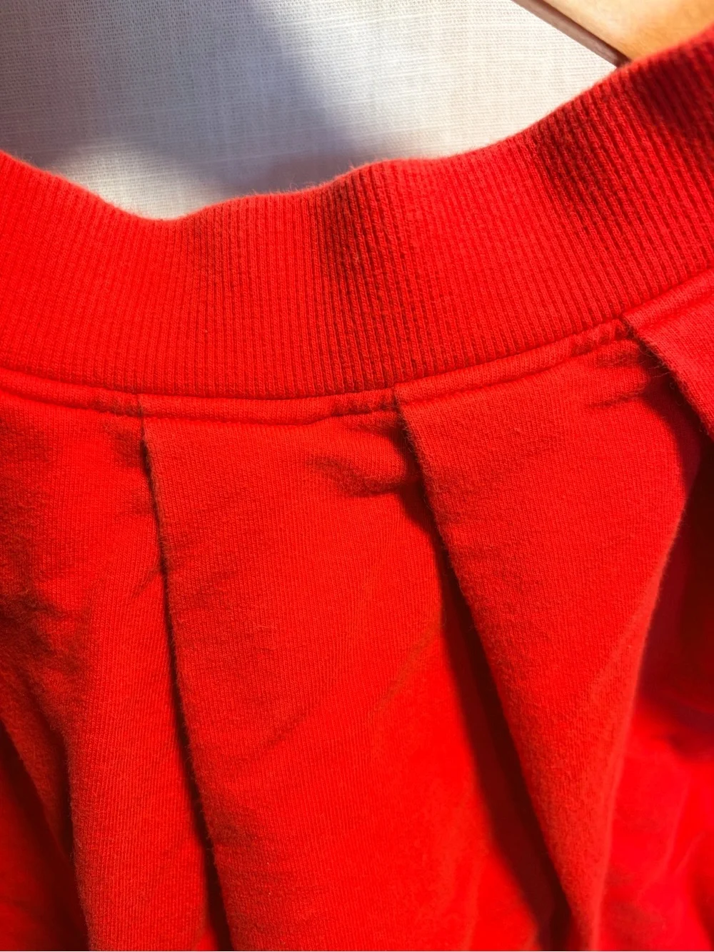 Janie and Jack Bright Red Pleaded Skirt